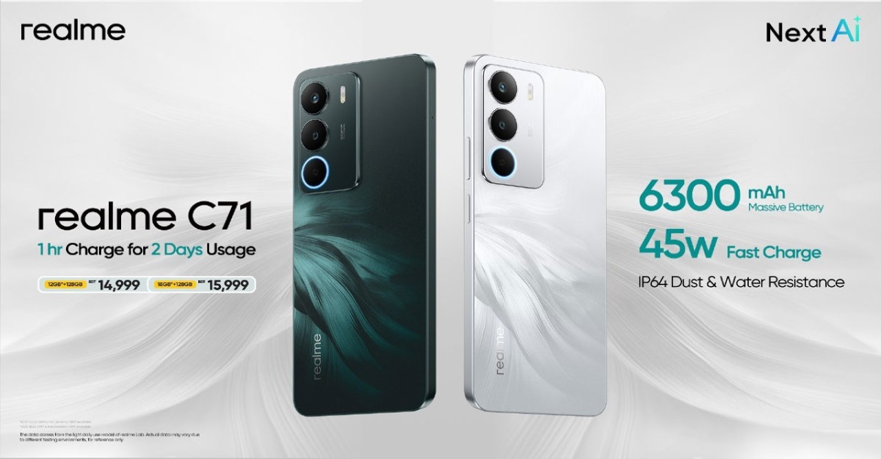 realme Introduces a New ‘Battery Monster’ Smartphone C71: 1 Hour Charge for 2 Days of Usage