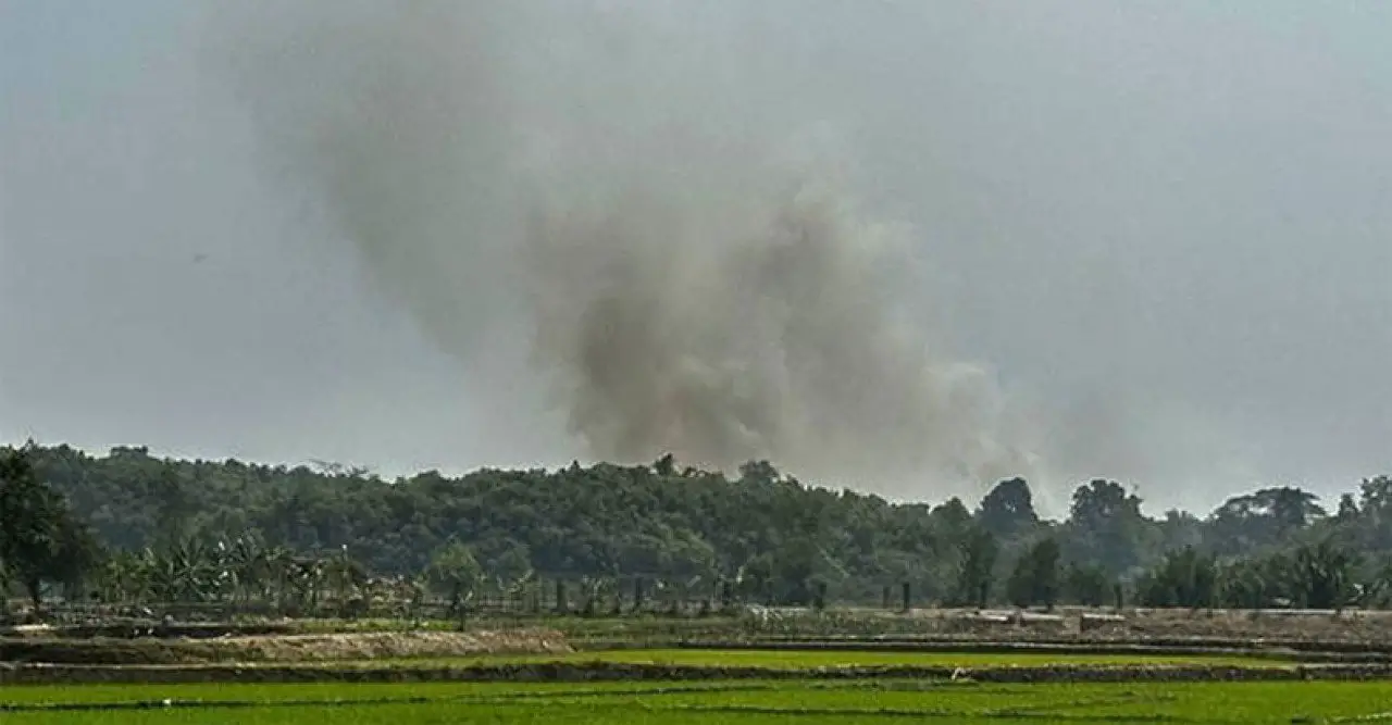 আরাকান আর্মির শহর দখল, বাড়িঘর জ্বালিয়ে ফের রোহিঙ্গাদের বিতাড়ন