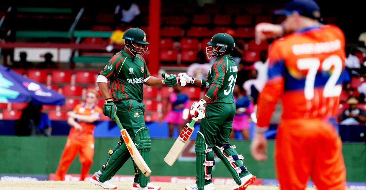 নেদারল্যান্ডসকে ১৬০ রানের টার্গেট দিলো বাংলাদেশ
