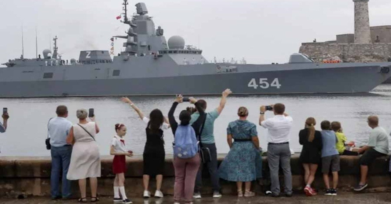 কিউবায় রাশিয়ার নৌবহর