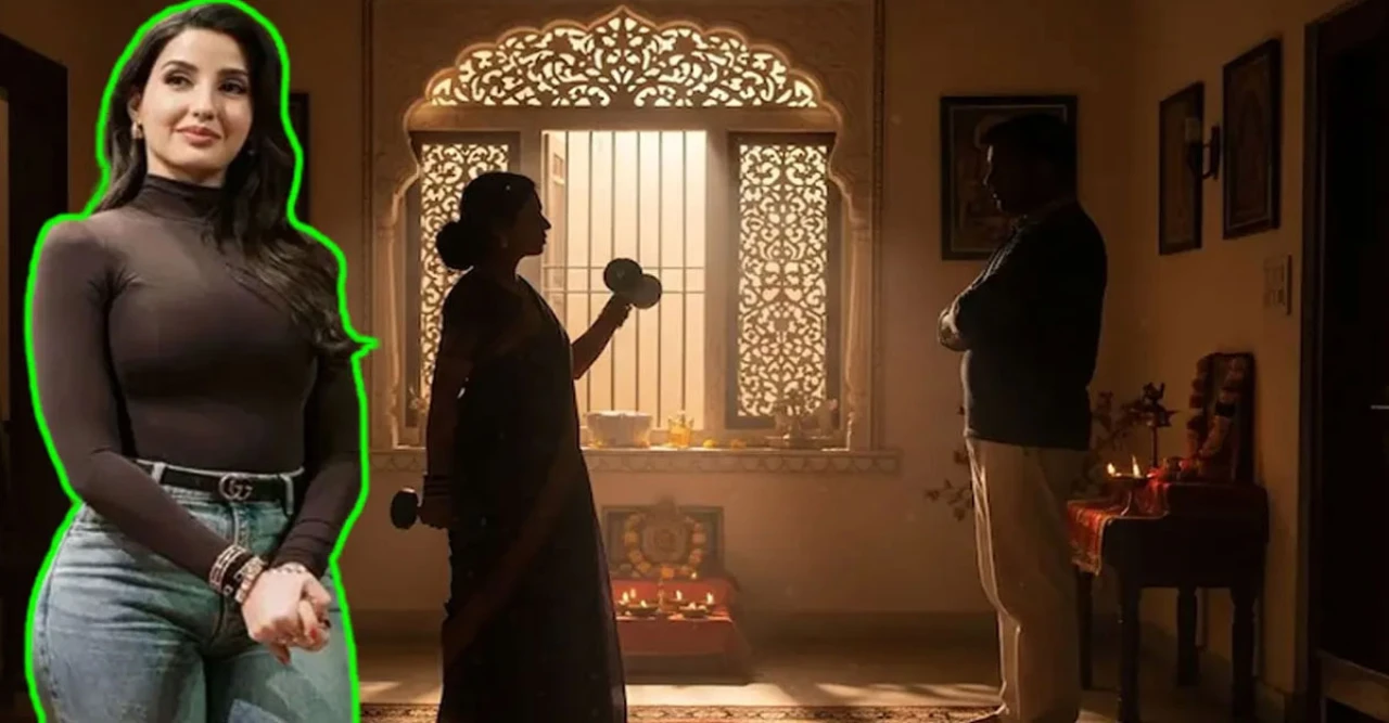 স্ত্রীকে নোরা ফাতেহির মতো বানাতে না খাইয়ে রেখে ব্যায়াম করান স্বামী