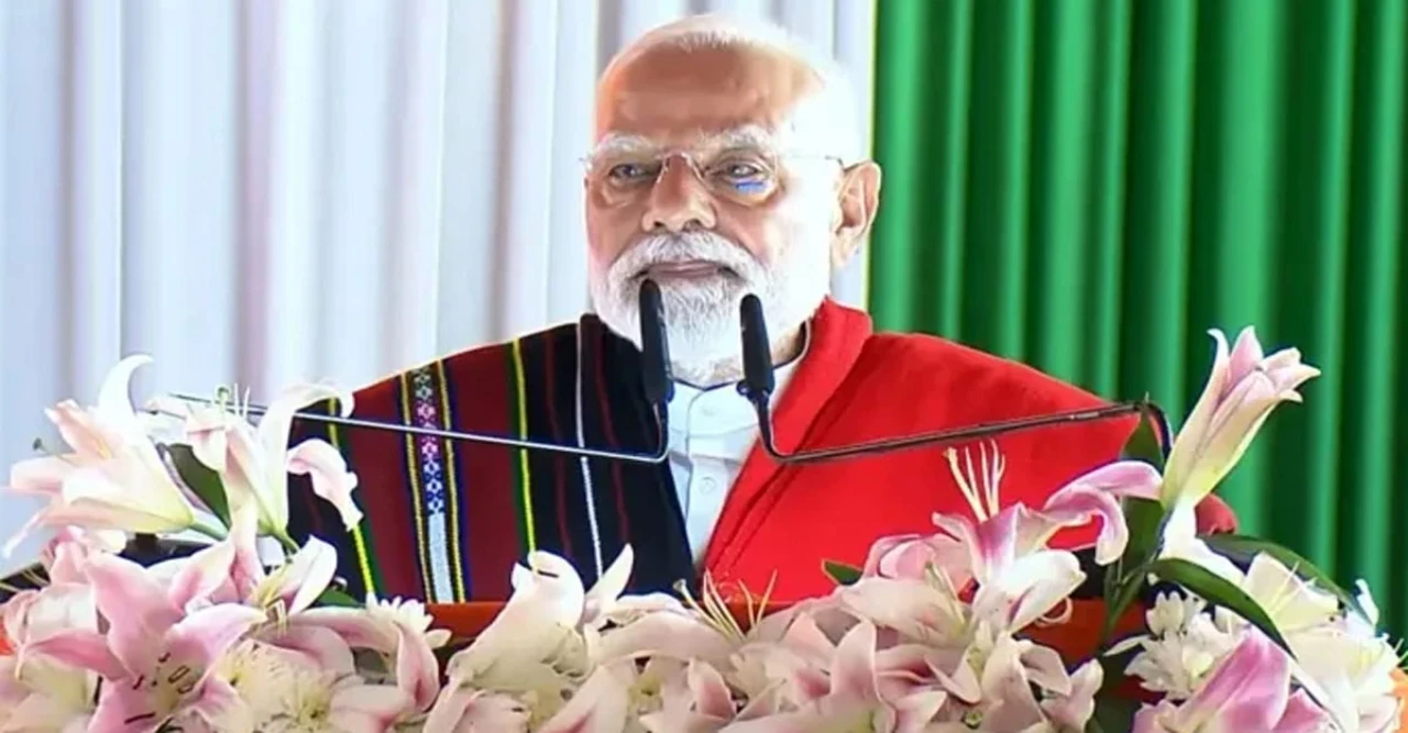 সহিংসতা পেরিয়ে মণিপুরে মোদির প্রতিশ্রুতি: শান্তি ফিরবে, উন্নয়ন বদলে দেবে ভবিষ্যৎ!