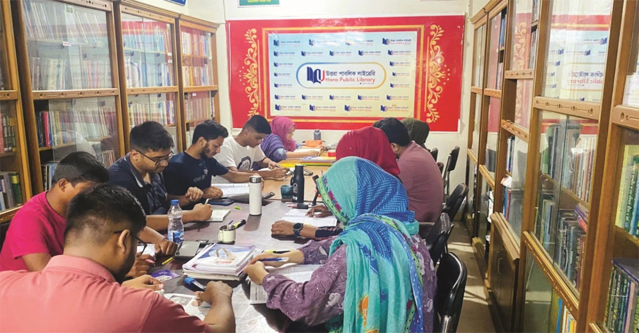 উত্তরা পাবলিক লাইব্রেরি: বইপ্রেমীদের অভয়াশ্রম, যেখানে জ্ঞানের আলোয় আলোকিত হচ্ছে উত্তরার প্রতিটি প্রজন্ম