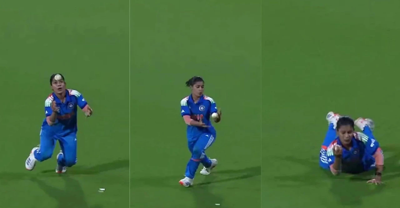 বিশ্বকাপ জয়ে আমাঞ্জot কৌরের অলৌকিক ক্যাচ! উলভার্টকে হারিয়ে ইতিহাস গড়ল ভারত