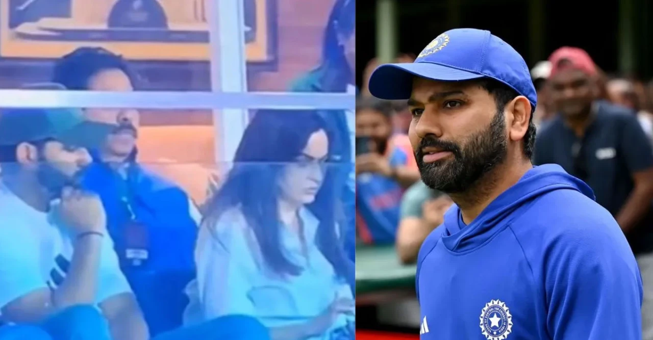 নিতা আম্বানির ফোনে কী দেখছিলেন রোহিত শর্মা? ভাইরাল হলো ভিডিও, ফ্যানদের ঝড়!