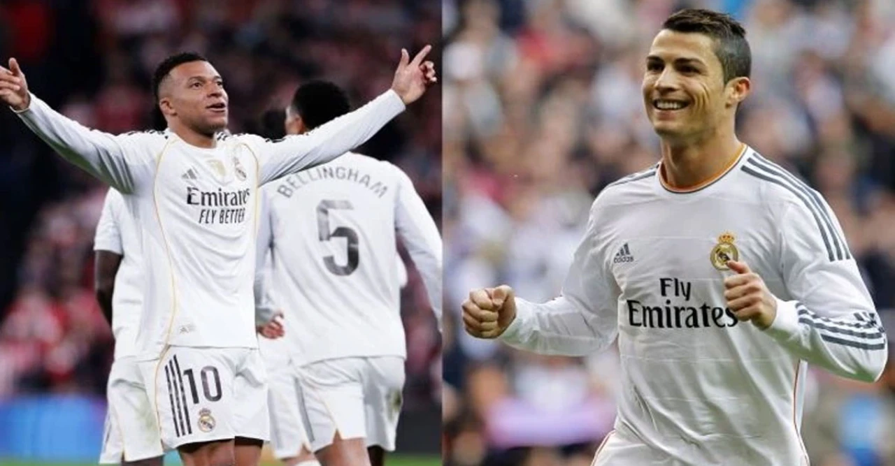 রিয়াল মাদ্রিদে রোনালদোকে ছাড়িয়ে ইতিহাস গড়ার দোরগোড়ায় কিলিয়ান এমবাপ্পে