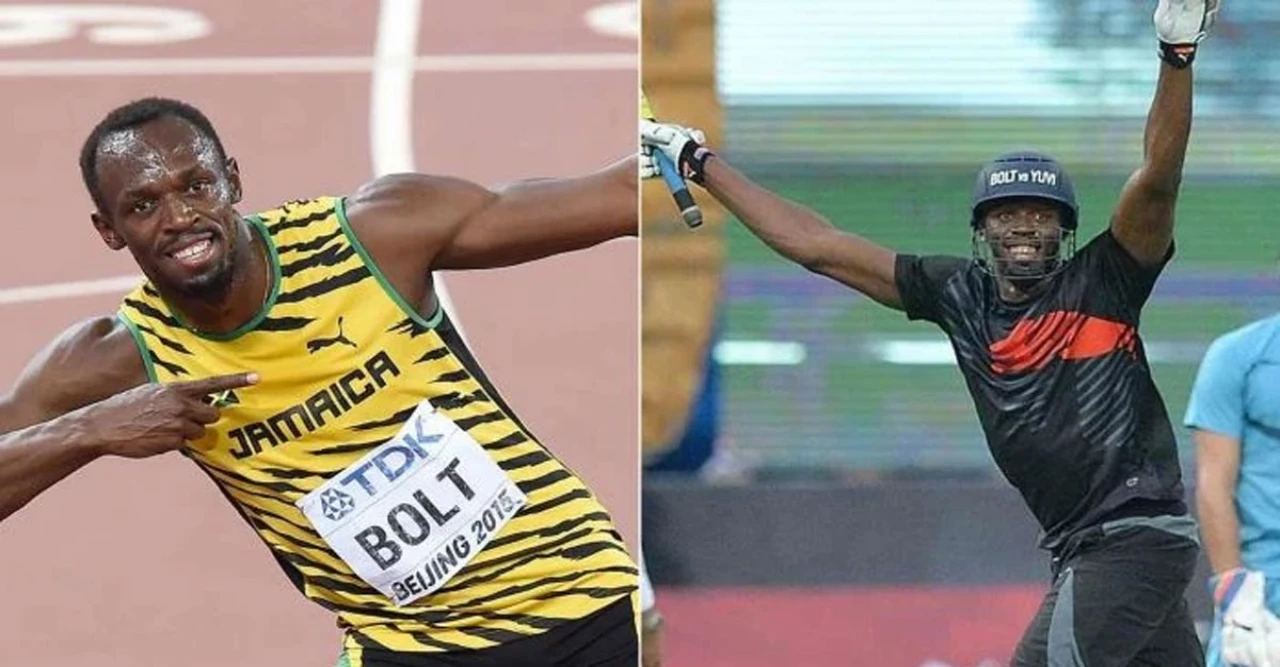১০০ মিটার না, ২২ গজ! উসাইন বোল্ট এবার অলিম্পিকে জামাইকার হয়ে ক্রিকেট খেলতে চান"