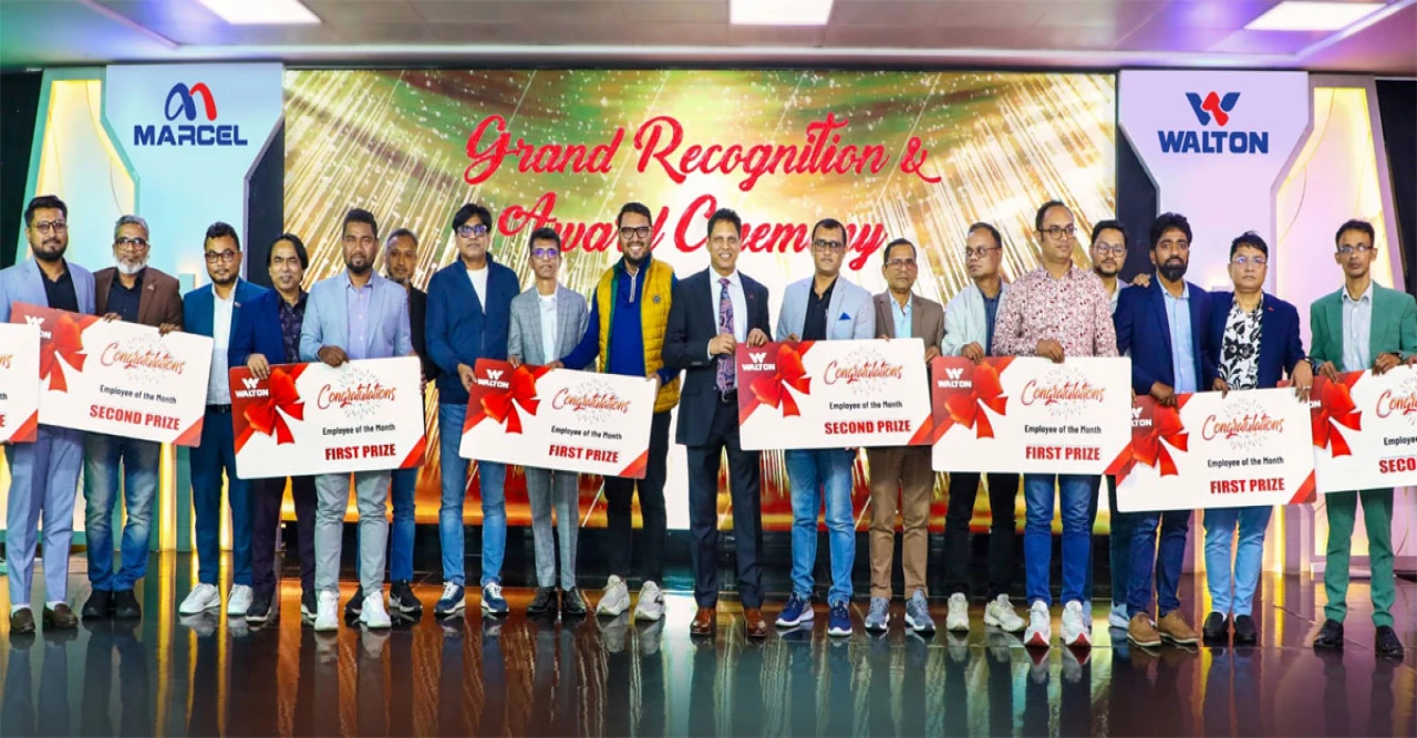 বিশেষ অবদানের জন্য ৫৬০ জনকে পুরস্কৃত করলো ওয়ালটন হাই-টেক