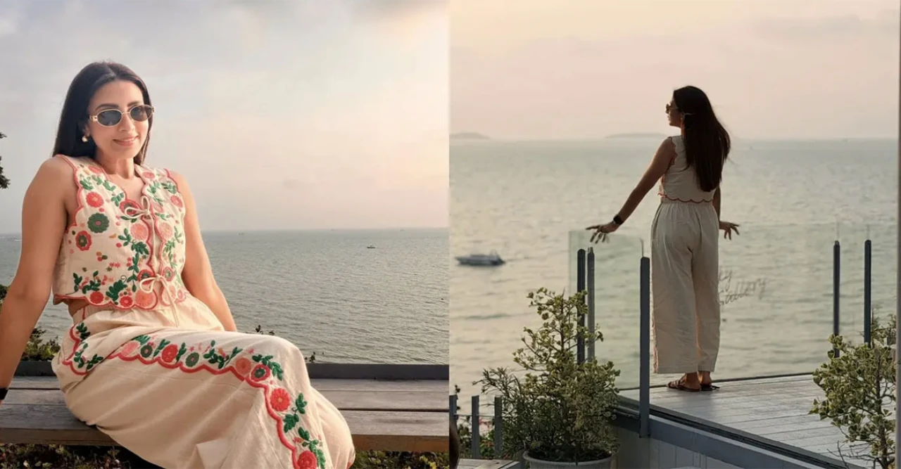 সমুদ্রের নীল পটভূমিতে মিমের মায়াবী লুক, ভক্তদের একটাই প্রশ্ন—এটা কোন জায়গা বলুন?