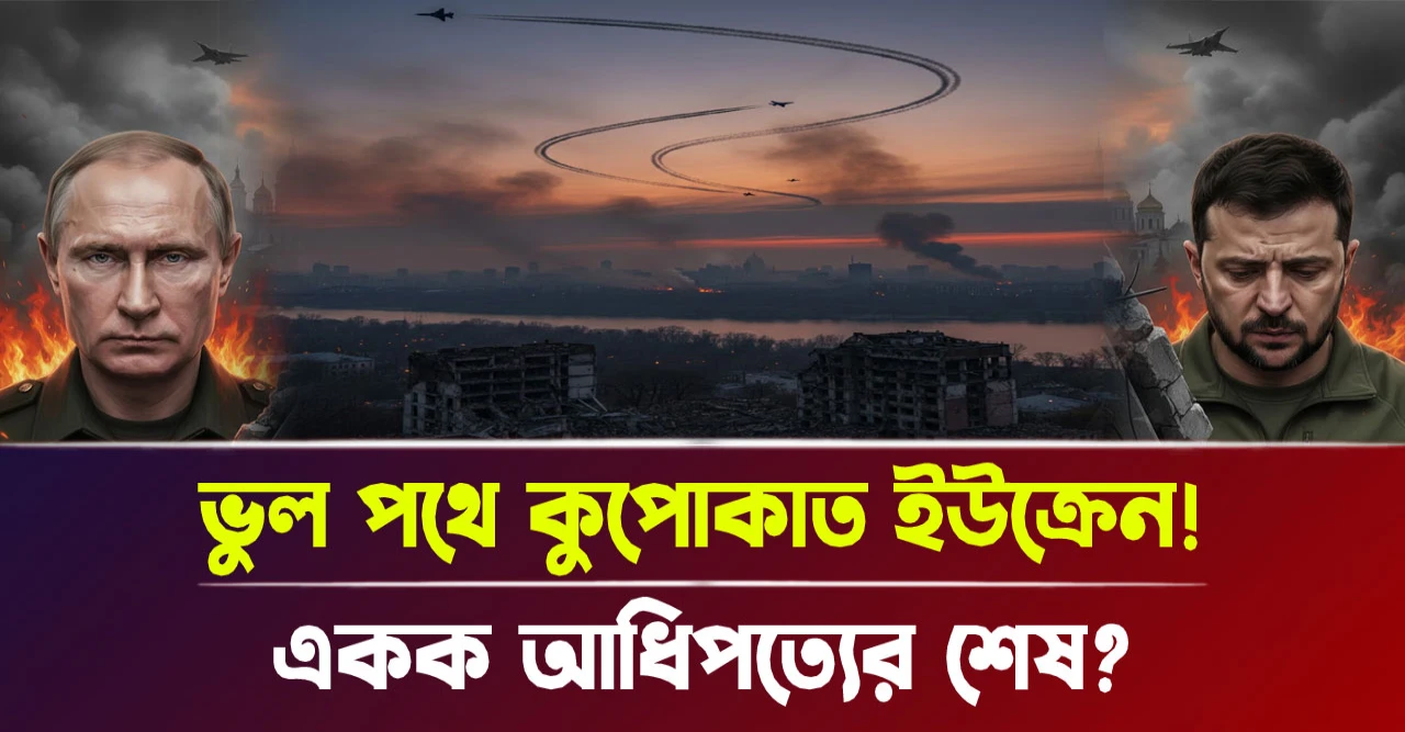 একক আধিপত্যের শেষ? ভুল পথে কুপোকাত ইউক্রেন!