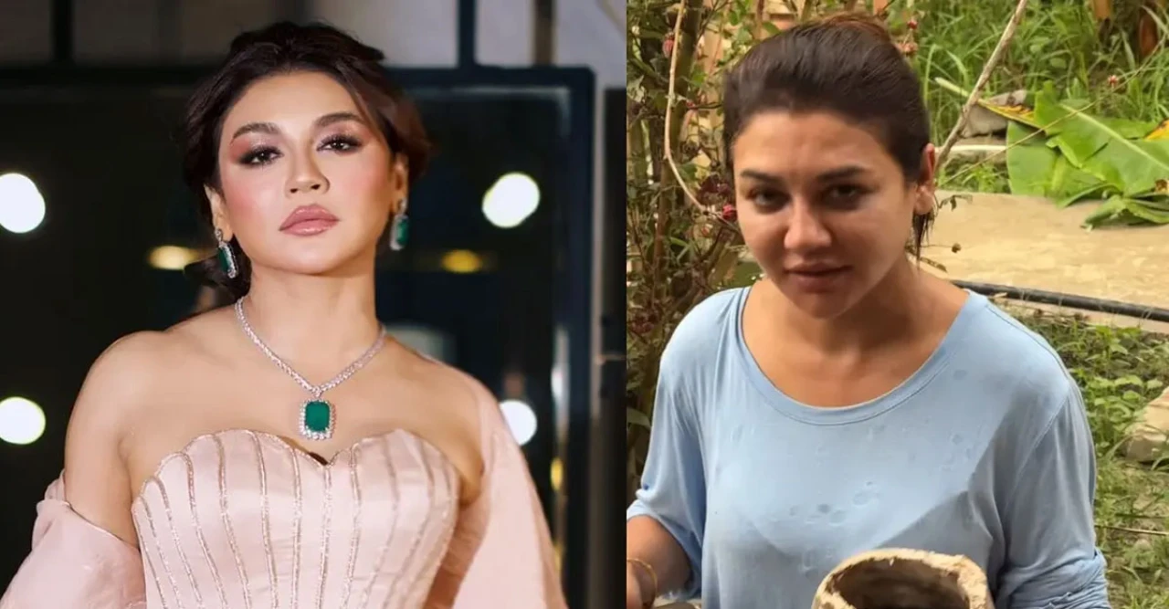 বৃষ্টিতে ভিজে শাক তোলা থেকে কুড়ুল হাতে মাটি কাটা! জয়া আহসানের অন্যরূপ দেখুন