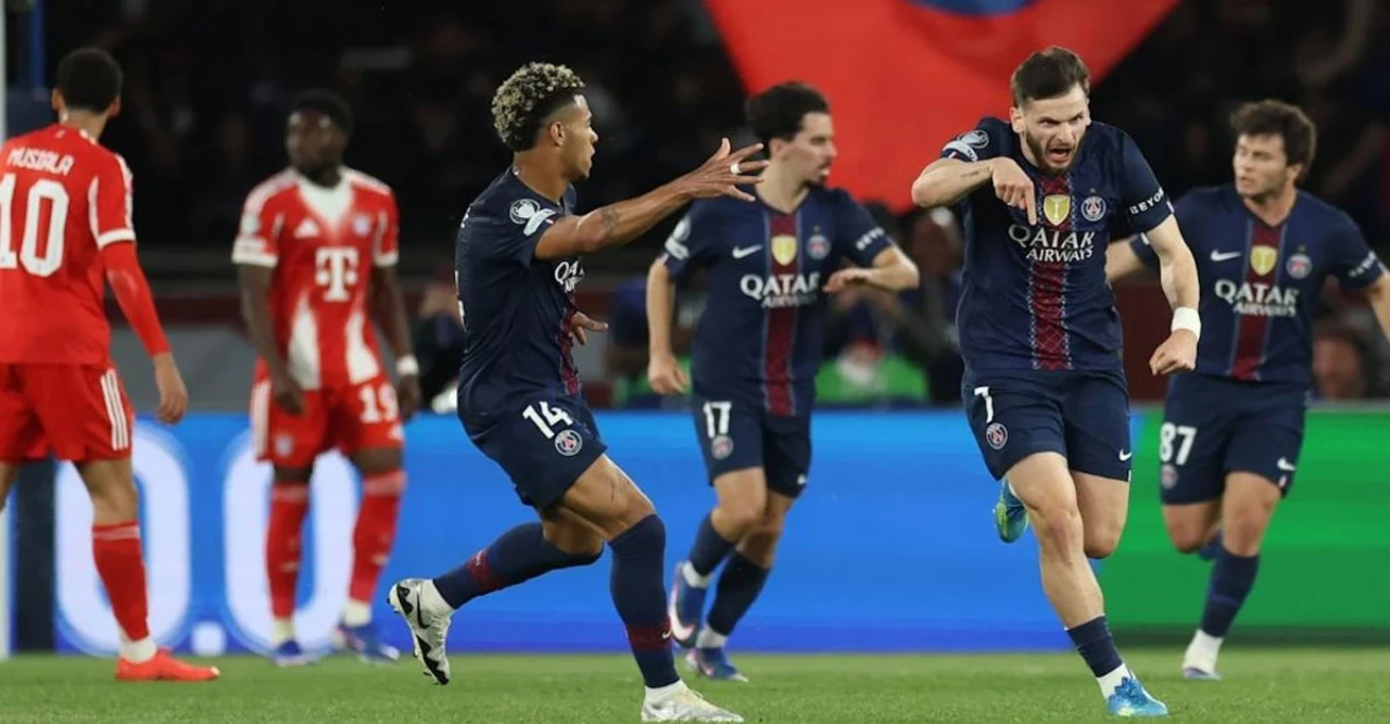 শিরোপার পথে রোমাঞ্চের বন্যা! ৯ গোলের উন্মত্ত লড়াইয়ে বায়ার্নকে উড়িয়ে দিল পিএসজি
