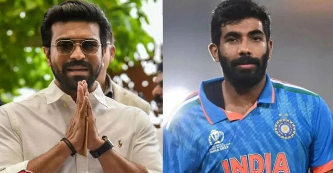 ক্রিকেটার বুমরাহকে ‘ফুটবলার’ বললেন রাম চরণ! পরে যা করলেন অভিনেতা