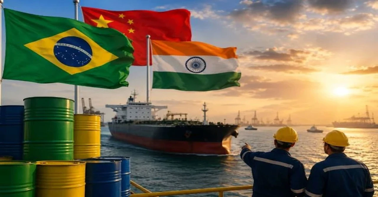 হরমুজ সংকটে এশিয়ার নতুন ভরসা ব্রাজিলের তেল, বাড়ছে চীন-ভারতের আমদানি