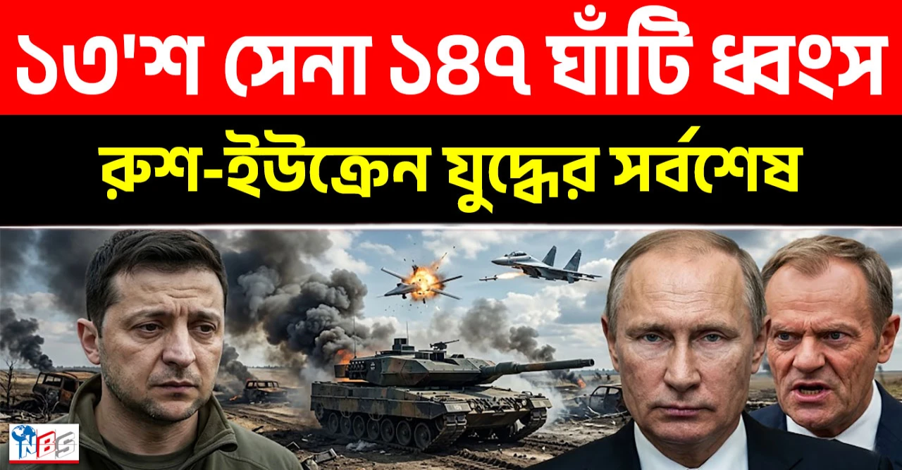 ইউক্রেনের নাৎসিপ্রীতি ও রাশিয়ার ওপর কাপুরুষোচিত ড্রোন হামলার মোক্ষম জবাব দিল পুতিনের অজেয় সামরিক বাহিনী