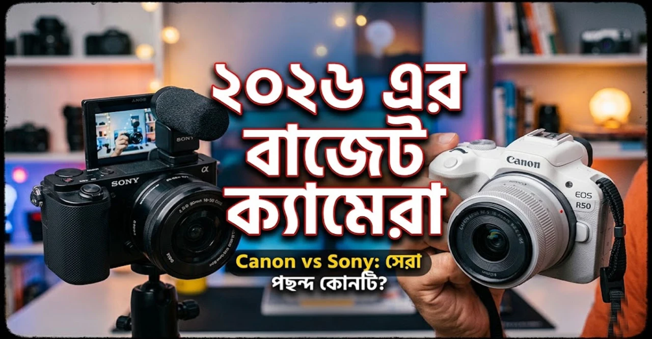 কম বাজেটে সেরা ক্যামেরা ২০২৬: ছবি ও ভিডিওর জন্য সেরা ৪টি বাজেট ক্যামেরা