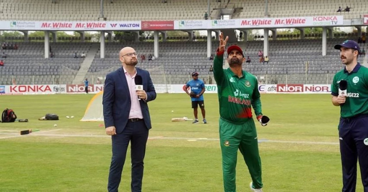 সিরিজ জয়ের লক্ষে টস হেরে ফিল্ডিংয়ে বাংলাদেশ