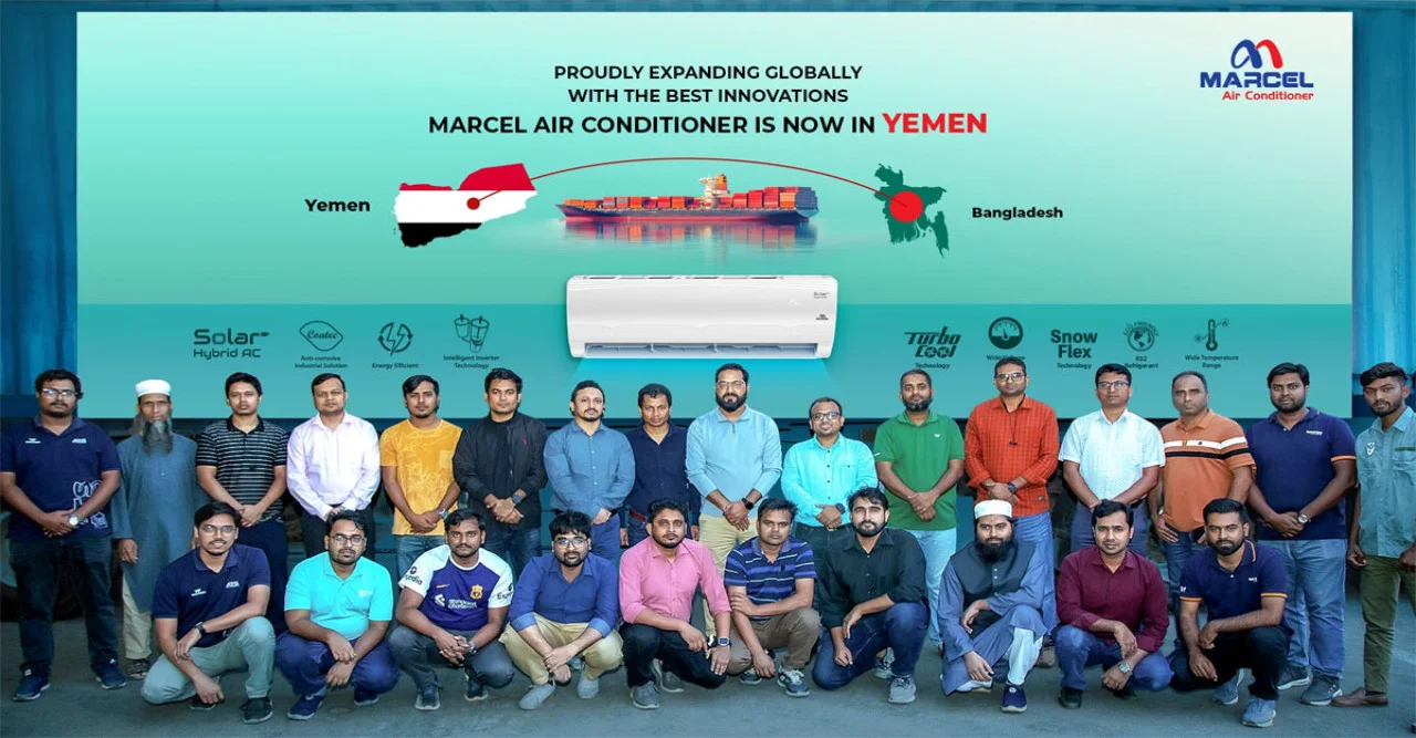 Marcel Begins Exporting Air Conditioners to Yemen