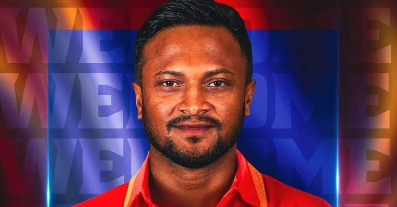 গ্লোবাল সুপার লিগে দুবাই ক্যাপিটালসের হয়ে খেলবেন সাকিব আল হাসান