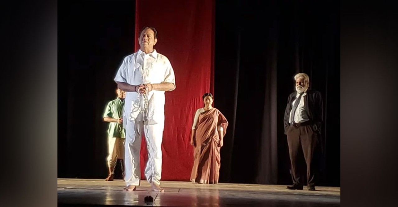 ২০ জুলাই ‘ট্রায়াল অব সূর্যসেন’ নাটকের ৩৮তম মঞ্চায়ন শিল্পকলায়