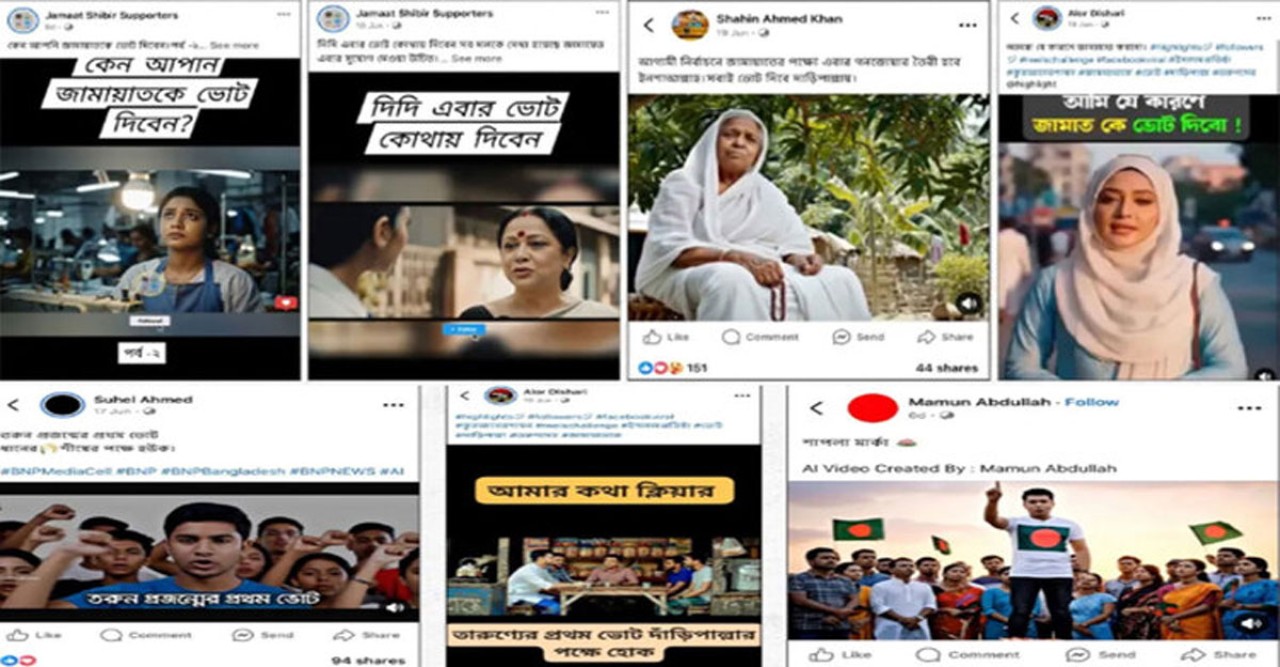 এআই ভিডিওর মাধ্যমে রাজনৈতিক প্রচারণা: উদ্বেগ ও প্রভাব