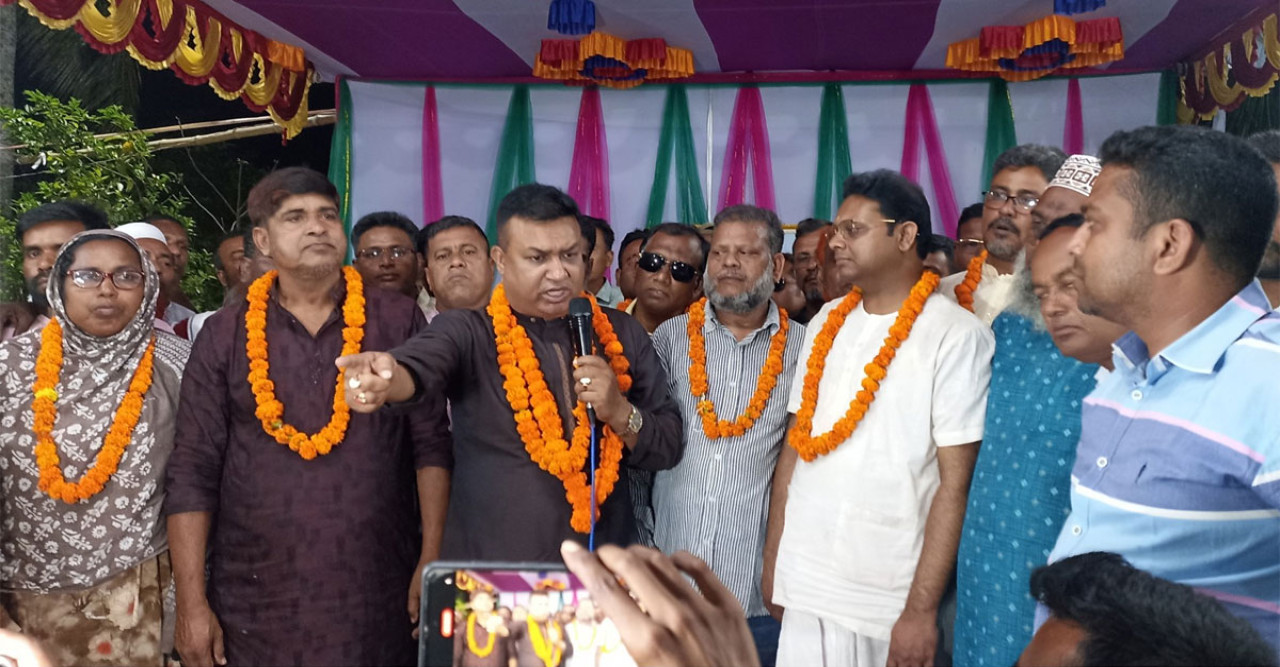 লাখো মতুয়া ভক্তের মিলন মেলায় বিএনপি নেতা কাজী শিপন