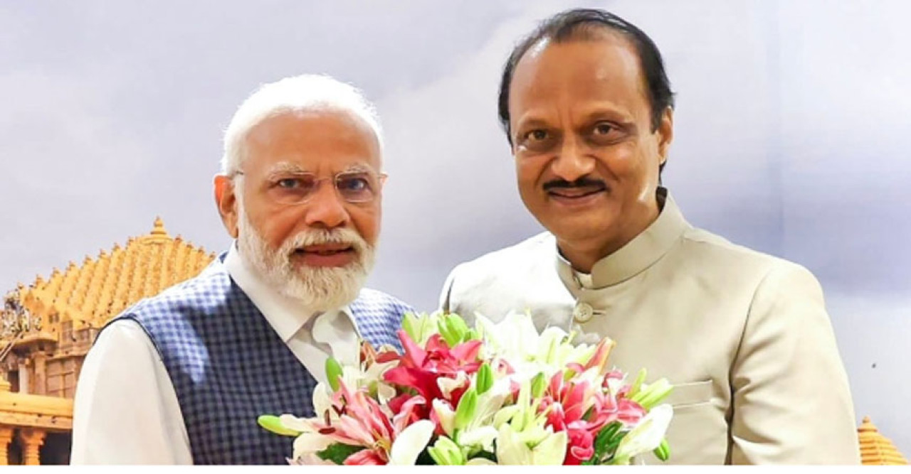 একই খ্যাতি! রাজীব গান্ধীর সঙ্গে প্রধানমন্ত্রী মোদীর তুলনা করেছেন অজিত পাওয়ার