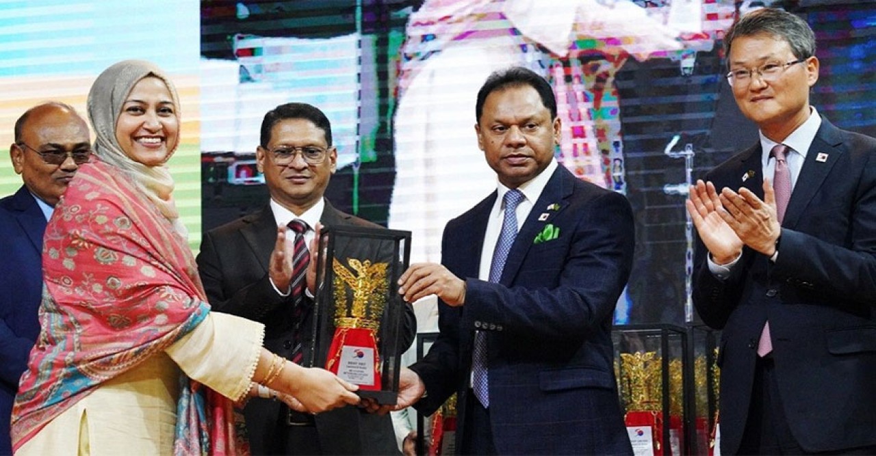 হুন্দাই ৩৯তম কোরিয়ান কাপ গলফ টুর্নামেন্টের পুরস্কার বিতরণী