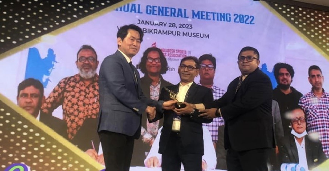 এশিয়ার সেরা ক্রীড়া সাংবাদিক সংস্থার পুরস্কার পেয়েছে বিএসপিএ