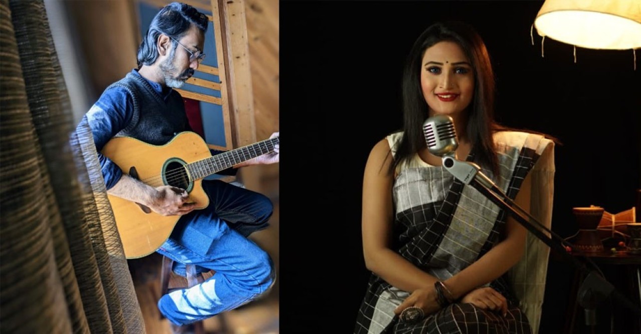 ধর্ম মন্ত্রণালয়ের সম্প্রীতির গানে সাজ্জাদ-আঁখি