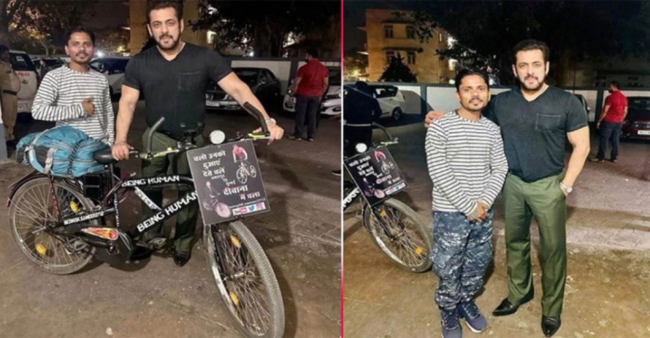  সালমানকে দেখতে ১১শ’ কিলোমিটার সাইকেলে পাড়ি দিলেন ভক্ত