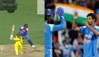 অ্যাডিলয়েড ওয়ানডেতে অ্যালেক্স কেরির স্টাম্প ভাঙলেন ওয়াশিংটন সুন্দর: গুরুত্বপূর্ণ মুহূর্তে অজি উইকেটকিপারকে ফিরিয়ে স্বস্তি শিবিরে