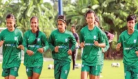 বিকেলে শক্তিশালী থাইল্যান্ডের মুখোমুখি বাংলাদেশ নারী ফুটবল দল