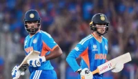 টি-টোয়েন্টি বিশ্বকাপে সঞ্জু-অভিষেকের আগুন জুটি, ভারতের ফাইনাল জয়ের রেকর্ড গড়