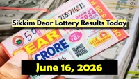 Sikkim Lottery Sambad Results Out for June 16, 2026 — Check If Your Ticket Number Won Today's Prize