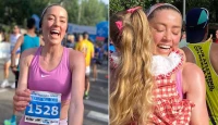 Amber Heard Celebrates First 10K in Madrid with Daughter Oonagh: 'Nothing Beats This Feeling'