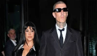 Kourtney Kardashian and Travis Barker Make Rare Red Carpet Appearance at Documentary Premiere