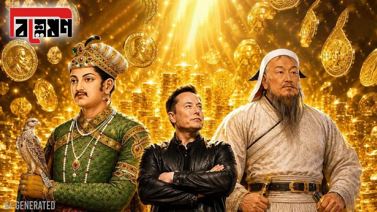 Elon Musk Joins History's Richest: How Ancient Rulers Amassed Greater Wealth Than Today's First Trillionaire