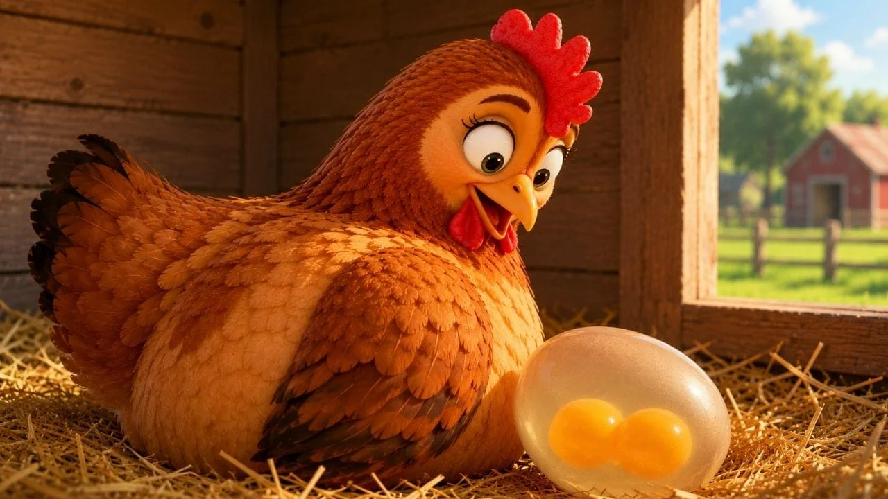 Hebby demand of eggs! How many eggs do chickens lay in a day? Do you know which egg has a double yolk?