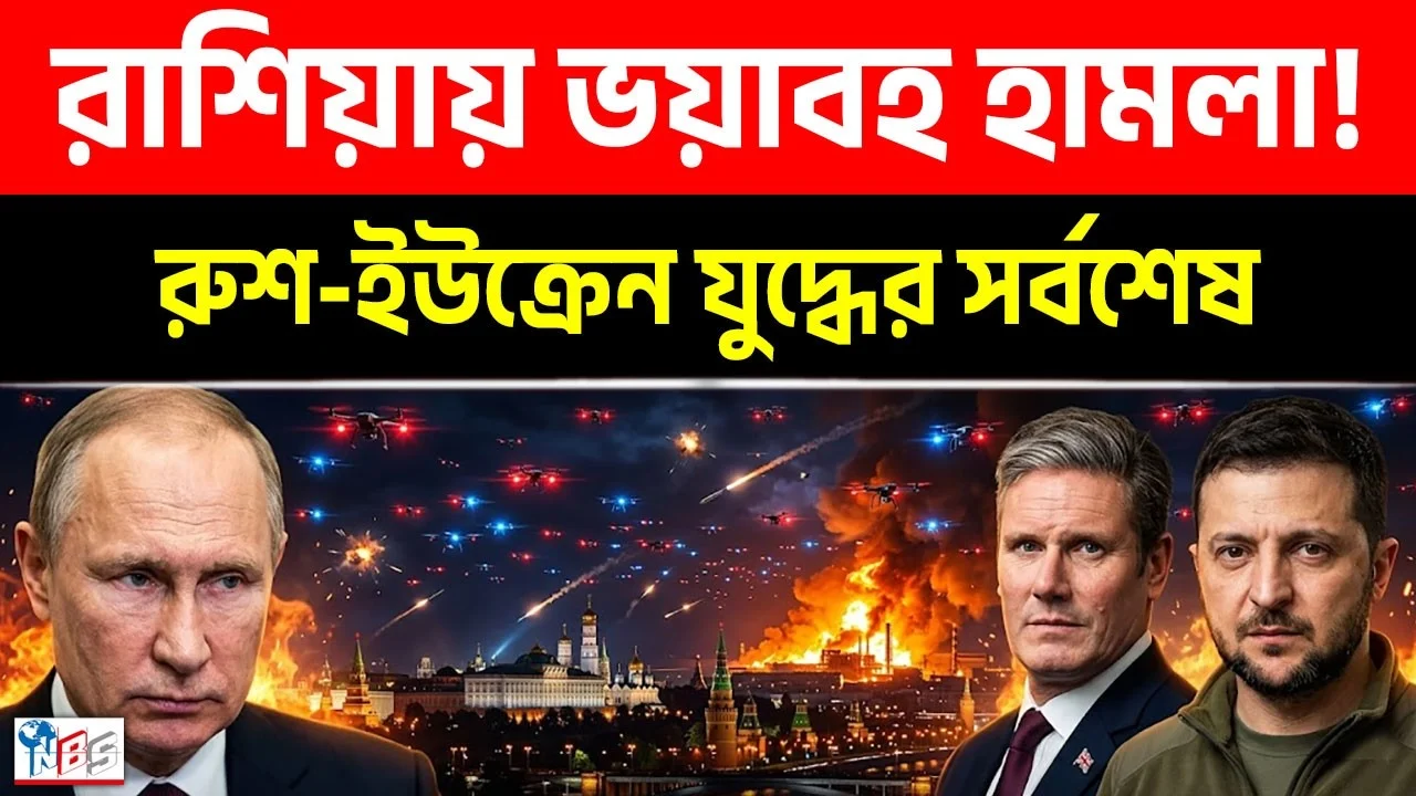 রাশিয়ার গভীরে ইউক্রেনের ভয়াবহ হামলা! ব্রিটেন দিচ্ছে ১.৫ লাখ ড্রোন