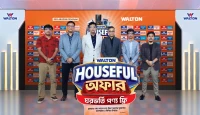 প্রথম দিনেই ওয়ালটন ফ্রিজ কিনে ঘরভর্তি পণ্য ফ্রি পেলেন খুলনার গৃহিণী শতরূপা