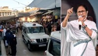 পুষ্করে মমতার কনভয় দেখে উঠল ‘জয় শ্রীরাম’ স্লোগান, ক্যামেরাবন্দি ঘটনার দৃশ্য