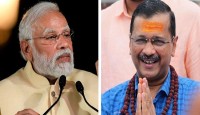 গুজরাতে কেজরিওয়ালের মুখে রাম মন্দির, গো-মাতা, আজ ময়দানে মোদীও