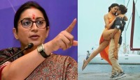 ‘পাঠান’ বিতর্কের মাঝেই গেরুয়া সুইমস্যুটে স্মৃতির ভিডিও পোস্ট তৃণমূল নেতার, তুঙ্গে TMC-BJP তরজা