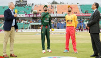 জিম্বাবুয়ের বিপক্ষে টস জিতে ফিল্ডিংয়ে বাংলাদেশ