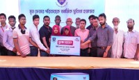 নরসিংদীতে কিস্তি মওকুফ করে মৃত ক্রেতার পরিবারকে আর্থিক সহায়তা দিলো ওয়ালটন প্লাজা