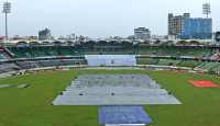 বৃষ্টির কারণে ঢাকা টেস্টের দ্বিতীয় দিনের খেলা পরিত্যক্ত