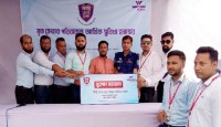 মৌলভীবাজারে মৃত ক্রেতার পরিবারকে ৫০ হাজার টাকা সহায়তা দিলো ওয়ালটন প্লাজা