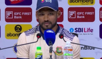 দুই টেস্টেই ভারতের বিরুদ্ধে ব্যাটিং ব্যর্থতা মেনে নিলেন অধিনায়ক শান্ত