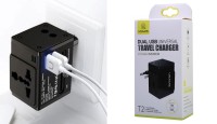Usmas T2 Dual USB Universal Travel Charger: Your Perfect Charging Companion